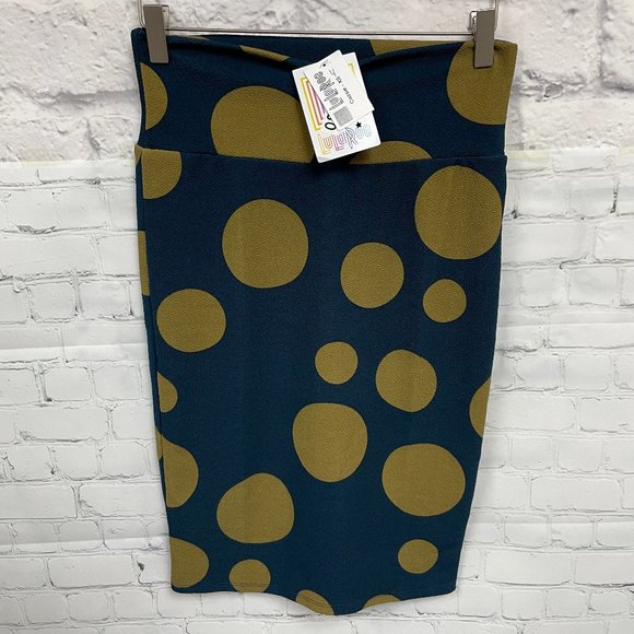 NWT Lularoe Cassie Skirt in Polka Dot - Picture 1 of 6